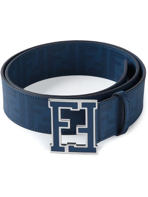 fendi belt blue buckle|fendi belts for men.